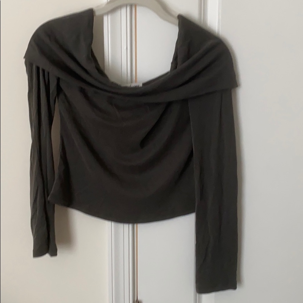 Off shoulder going out top